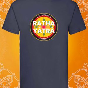 Ratha Yātrā férfi póló - Kerék minta