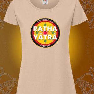 Ratha Yātrā női póló - Kerék minta